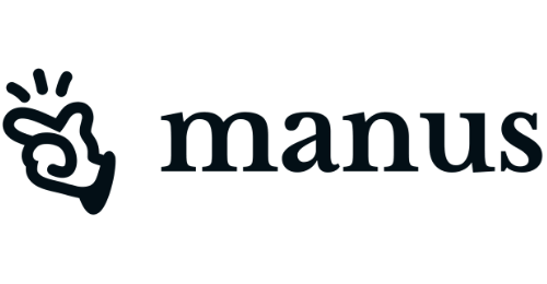 Manus Handlungs KI Agent Manus AI Logo Hand Symbolik für autonomen KI Agenten in Task Automatisierung