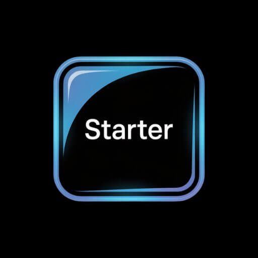 DigiAds44 IONOS Starter - Günstige Homepage! Günstige Homepage erstellen IONOS Starter Plan DigiAds44 - Blaues Button Design