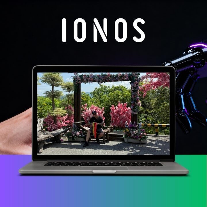 Website in einem System statt viele einzelne Tools IONOS Oberfläche zur zentralen Verwaltung von Websites, Online-Marketing, Sicherheit und digitalen Systemen