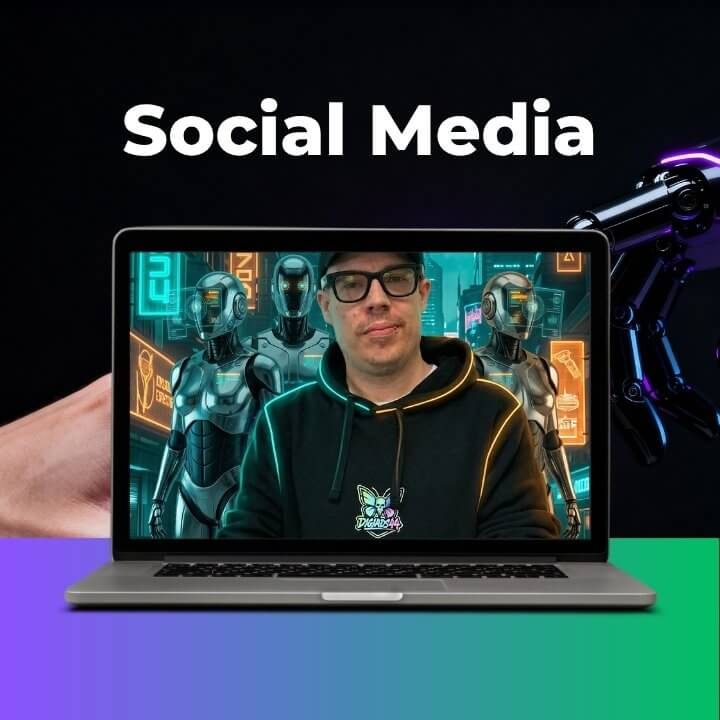 Social Media Analyse mit KI KI-Roboter automatisieren Prozesse und Social Media - „Zeit sparen, Stress reduzieren“