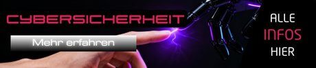 Cybersicherheit Hilfe – dein Unternehmen schützen Neon-Banner „CYBERSICHERHEIT" – Unternehmen schützen mit DigiAds44